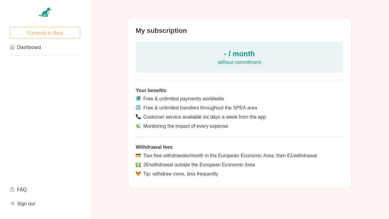 Navigate to subscription details